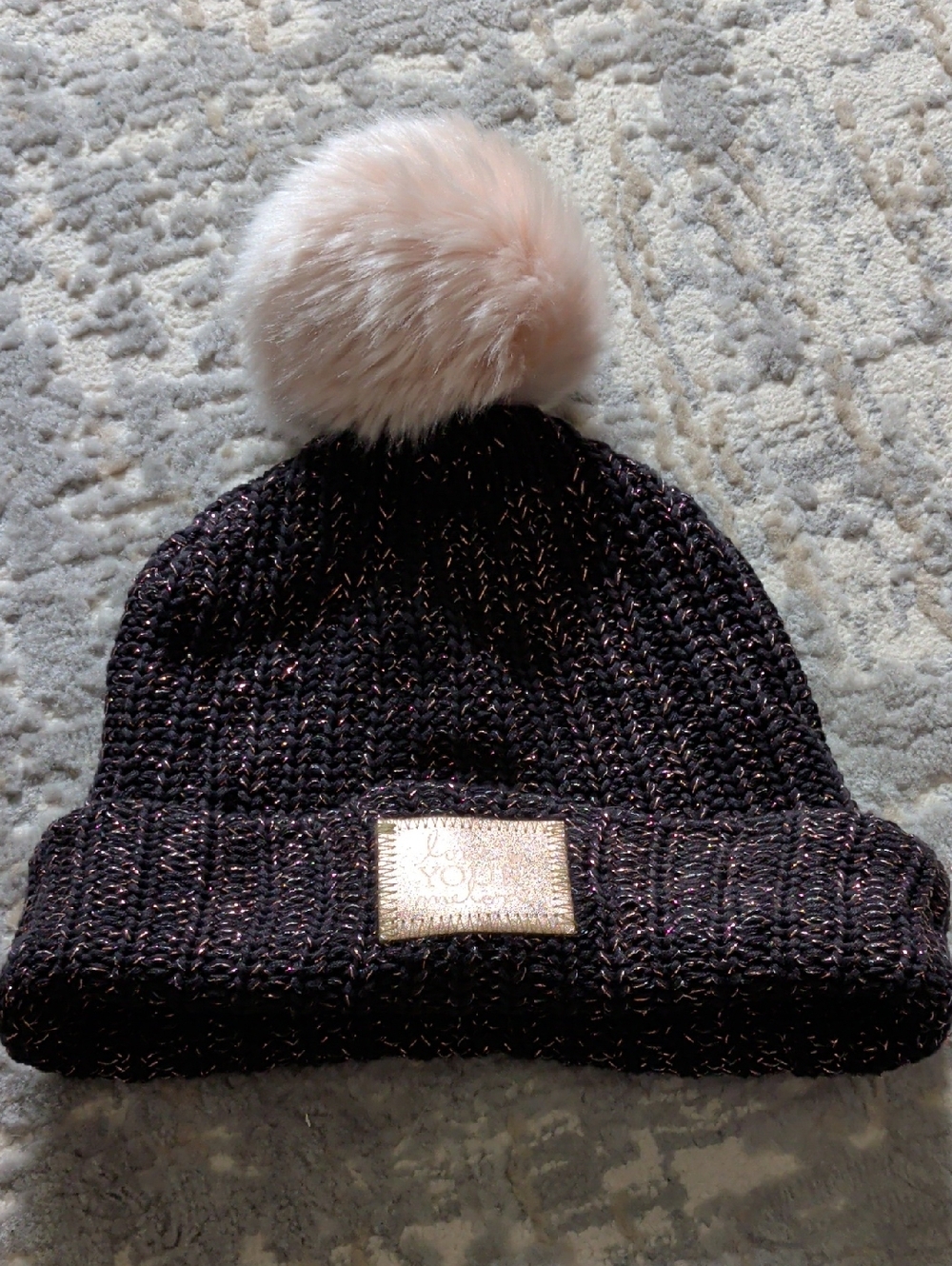 Love Your melon Knitted Beanie- Removable Pom Pom